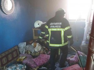 Adıyaman’da İkamet Yangını Korkuttu: 1 Yaralı