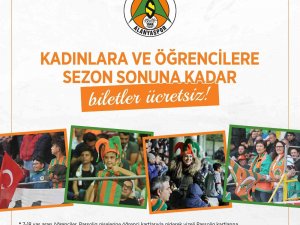 Alanyaspor Maçları Sezon Sonuna Kadar Kadın Ve Çocuklara Ücretsiz