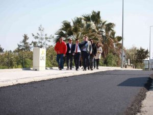 Altyapısı Tamamlanan Cadde Ve Sokaklarda Çalışmalar Hızlandı