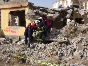 Osmaniye’de Gerçeği Aratmayan Deprem Tatbikatı