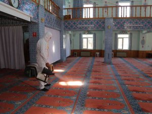 Çameli’nde Camilere Ramazan Temizliği