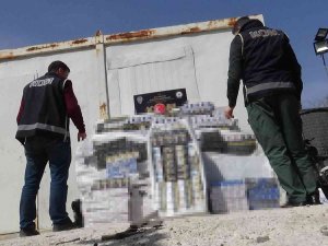 Kilis’te 7 Bin 500 Paket Kaçak Sigara Yakalandı