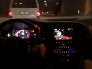 Maltepe’de Makas Atan Sürücü O Anları Sosyal Medyada Paylaştı