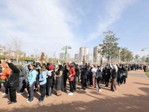 Şehitkamil Vadi Park’ta Sağlığa Adım Attılar