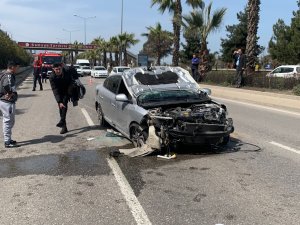 Samsun’da Kaza Sonrası Dolmuşlara Denetim