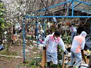 Maltepe’de Bir Evden Dört Kamyon Çöp Çıktı