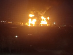 Rusya: "Ukrayna Ordusu Belgorod Kentindeki Petrol Deposunu Vurdu"