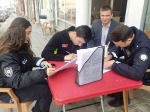 Hisarcık Emniyeti’nden Kan Bağışına Destek