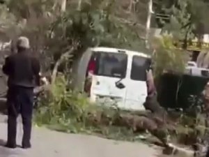 İ̇zmir’de Fırtına Hayatı Olumsuz Etkiledi