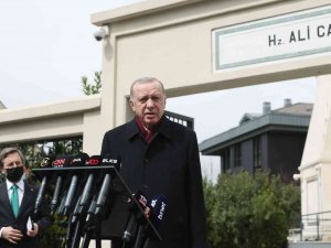 Cumhurbaşkanı Erdoğan: “İ̇stanbul’da Liderler Zirvesini Gerçekleştirebilir Ve Olumsuz Gidişi Olumlu Bir Hale Dönüştürmenin Kararını İki Liderle Gerçekleştirebilirsek Türkiye Olarak Mutluluk Duyacağız”