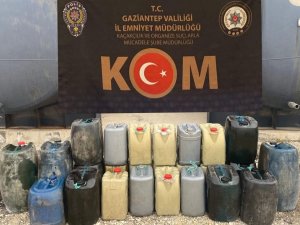 Gaziantep’te 620 Litre Kaçak Akaryakıt Ele Geçirildi