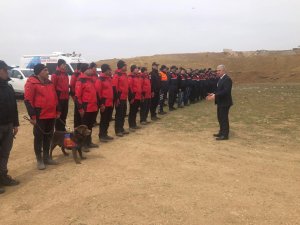 Vali Akın, Kayıp Arama Çalışmalarını Yerinde İnceledi