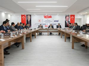 Van’da “İ̇l Afet Ve Acil Durum Koordinasyon Kurul Toplantısı” Yapıldı