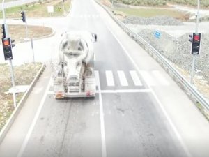 Gaziantep’te Hatalı Sürücüler Drona Yakalandı