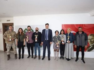 Kaymakam Kurt Başarılı Sporcuları Kabul Etti
