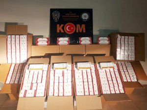 Hatay’da Kaçak Sigara Operasyonu