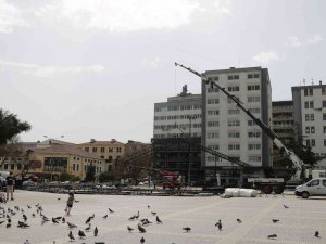 Samsun Dijital Gösterim Merkezi Söküldü