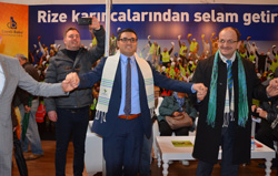 AKM’de Çayeli Rüzgârı Esiyor
