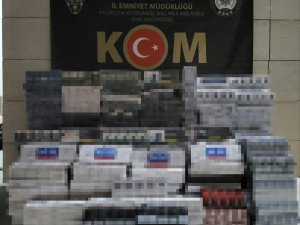 Siirt’te 7 Bin 400 Paket Kaçak Sigara Ele Geçirildi