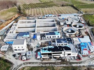 İ̇leri Biyolojik Atık Su Arıtma Tesisi’nin Yüzde 64’ü Tamamlandı