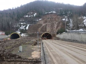 Bolu Dağı Tüneli’nde Çalışmalar Sürüyor