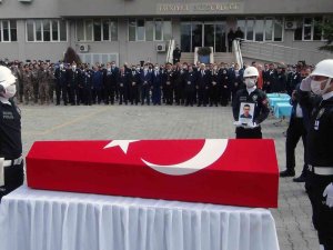Şehit Polis İçin Muğla Emniyetinde Tören