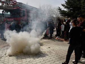 Yüksekokulda Nefes Kesen Tatbikat
