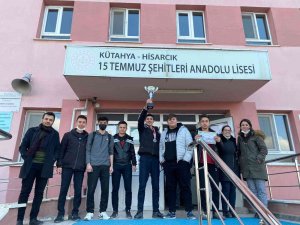 Hisarcık’ta Futsal Turnuvasında Dereceye Giren Öğrenciler Ödüllendirildi