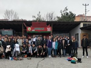 Ormancılık Bölümü Öğrencileri Arazi Tatbikatında