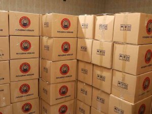 Bafra Belediyesi’nden 5 Bin Yardım Kolisi