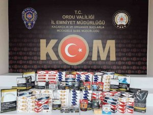 Ordu’da Kaçak Sigaraya Yönelik Çalışmalar Sürüyor