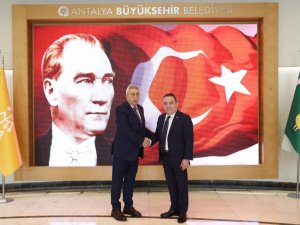 Başkan Böcek, Tesk Başkanı Palandöken İle Bir Araya Geldi