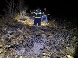 Burdur’da Otluk Yangını
