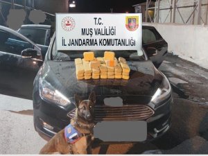 Muş’ta 22 Kilo 500 Gram Eroin Ele Geçirildi