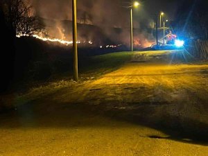 Mera Olarak Kullanılan Alanda Yangın Çıktı, 25 Dönüm Arazi Kül Oldu
