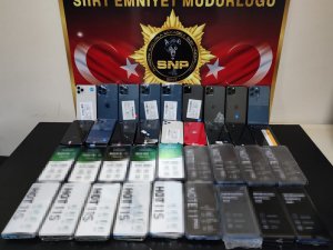 Siirt’te 79 Adet Kaçak Cep Telefonu Ele Geçirildi