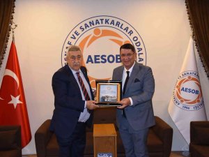 Tesk Genel Başkanı Palandöken Aesob’da
