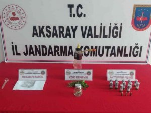 Aksaray Jandarmadan Uyuşturucu Operasyonu