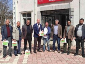 Gercüş’te Çiftçilere Yüzde 85 Hibeli Bordo Bulamacı Dağıtıldı