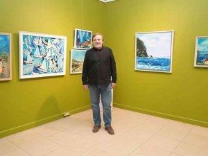 Ressam Önel’in, “Renkler Ve Lekeler” İsimli Sergisine İlgi Yoğun
