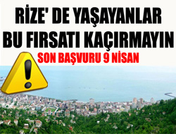 Rize'de Kariyer Gelişim Fırsatı