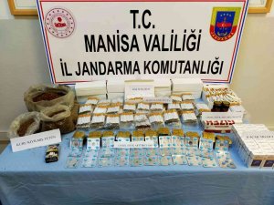 Manisa’da Jandarmadan Kaçak Sigara Operasyonu