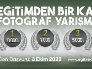 5. Eğitimden Bir Kare Fotoğraf Yarışması Başladı