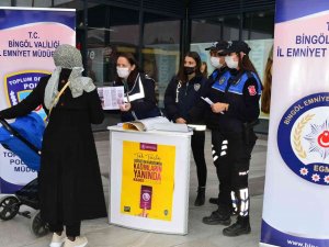 Bingöl’de Polis Ekipleri Vatandaşlara Kades’i Tanıttı