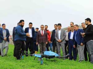 Çiftçiye Droneli İlaçlama Desteği