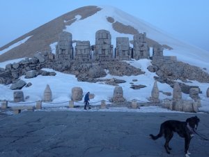 Yolu Açılan Nemrut Dağı İlk Turistleri Ağırladı