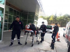 Elektrikli Bisikletin Çarptığı Yaşlı Adam Hastanelik Oldu