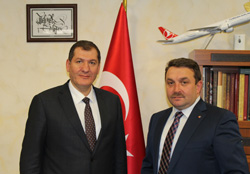 Havuz Erdoğan'ı Ziyaret Etti