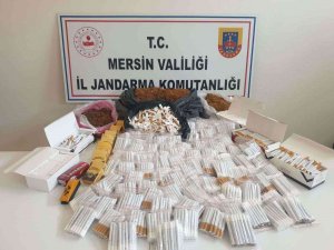 Mersin’de Kaçak Sigara Operasyonu: 2 Gözaltı