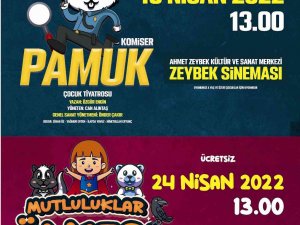 Menteşe Belediye Tiyatrosundan Nisan Ayında İki Çocuk Oyunu